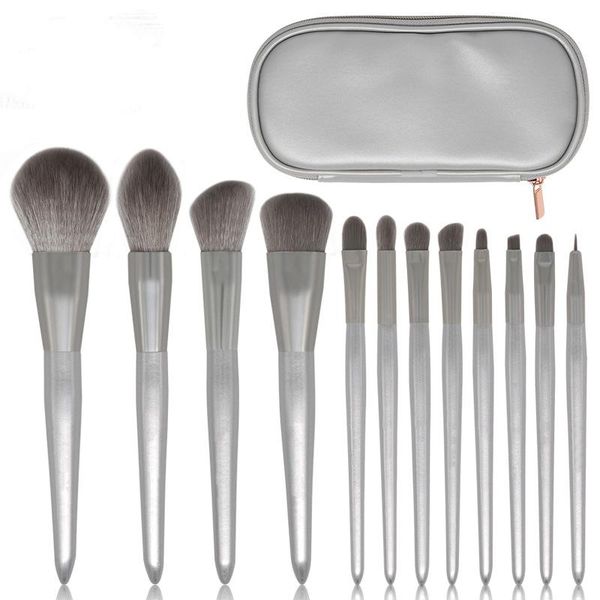 makeup brushes cosmetics 12 moonlight silver female brush set eye shadow palette lipstick tool reusable
makeup brushes cosmetics 12 moonlight silver female brush set eye shadow palette lipstick tool reusable