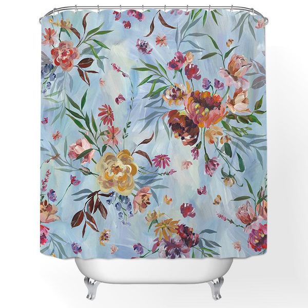 shower curtains artistic oil painting style curtain fresh pastoral color bathroom home decoration blue waterproof
shower curtains artistic oil painting style curtain fresh pastoral color bathroom home decoration blue waterproof