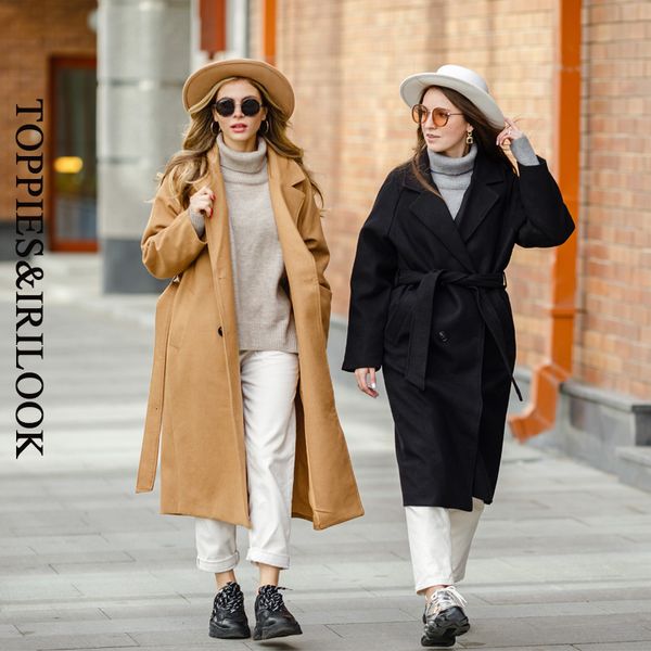 2021 new fall women long coat jacket 50% wool ladies double breasted outwear nvby, Black
2021 new fall women long coat jacket 50% wool ladies double breasted outwear nvby, Black