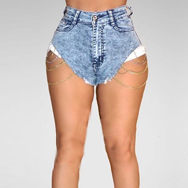 2021 new fashion casual denim short with chain summer high waist cool punk women ripped vintage club shorts jeans tf17, White;black
2021 new fashion casual denim short with chain summer high waist cool punk women ripped vintage club shorts jeans tf17, White;black