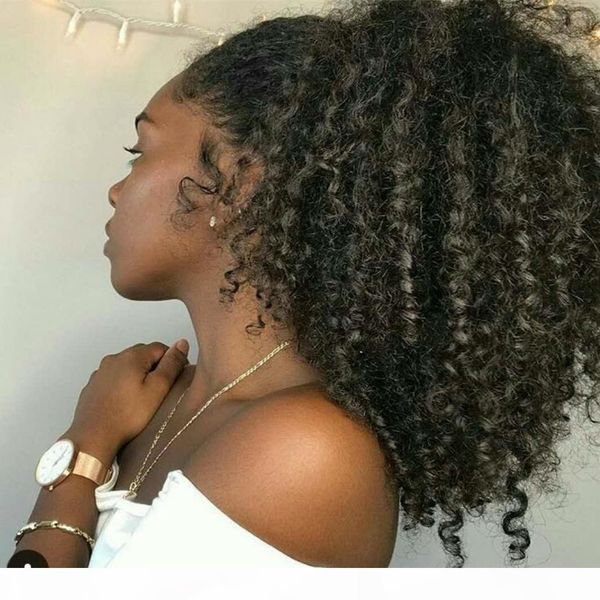 kinky curly afro ponytail hairpieces new hair ponytail virgin brazilian human hair drawstring ponytails hair pieces 160g dark brown color, Black
kinky curly afro ponytail hairpieces new hair ponytail virgin brazilian human hair drawstring ponytails hair pieces 160g dark brown color, Black