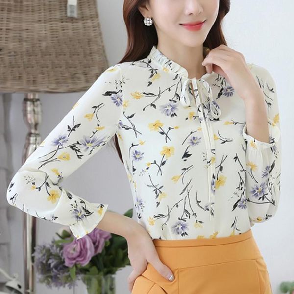 women's blouses & shirts women autumn office ladies chiffon blouse long sleeve bow slim shirt bodycon work blusas mujer, White
women's blouses & shirts women autumn office ladies chiffon blouse long sleeve bow slim shirt bodycon work blusas mujer, White