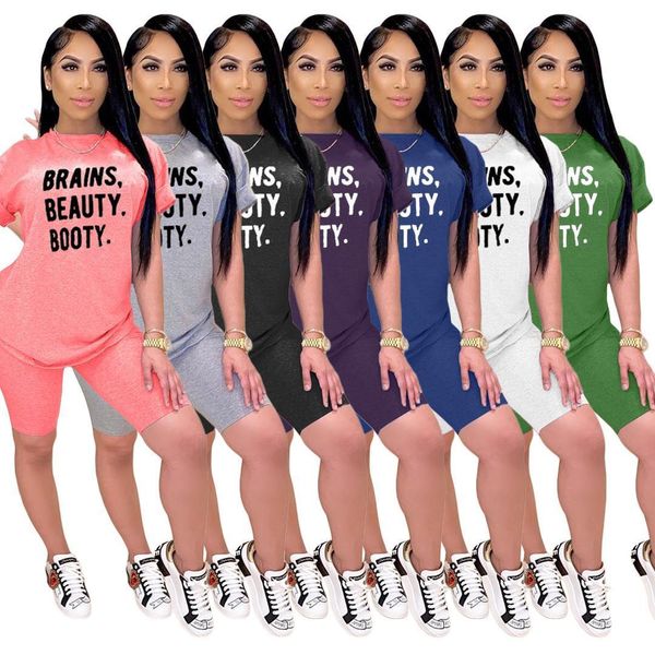women tracksuit women's summer fashion casual printed o neck short sleeve and shorts 2 piece sets, Gray
women tracksuit women's summer fashion casual printed o neck short sleeve and shorts 2 piece sets, Gray