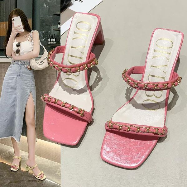 dress shoes square-toed sandals female fairy style summer 2021 net red fashion temperament high-heeled open-toed roman slippers, Black
dress shoes square-toed sandals female fairy style summer 2021 net red fashion temperament high-heeled open-toed roman slippers, Black