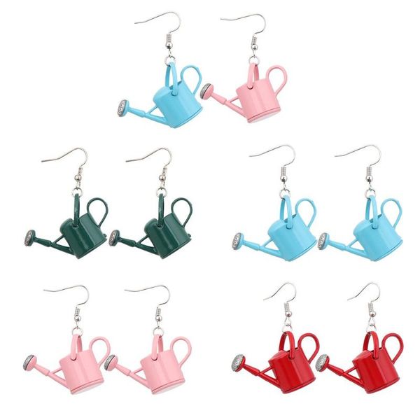 dangle & chandelier gifts fashion personality temperament kettle earring mini watering can, Silver
dangle & chandelier gifts fashion personality temperament kettle earring mini watering can, Silver