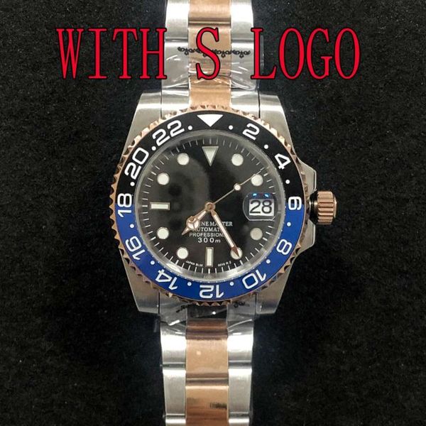 wristwatches automatic mechanical watch 40mmpvd rose gold green luminous stainless case ceramic bezel sapphire glass japanese nh35 movement, Slivery;brown
wristwatches automatic mechanical watch 40mmpvd rose gold green luminous stainless case ceramic bezel sapphire glass japanese nh35 movement, Slivery;brown