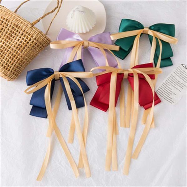 cn vintage large bowknot hair clips for women girls wedding long ribbon korean hair bows hairpins barrette accessories, Slivery;white
cn vintage large bowknot hair clips for women girls wedding long ribbon korean hair bows hairpins barrette accessories, Slivery;white