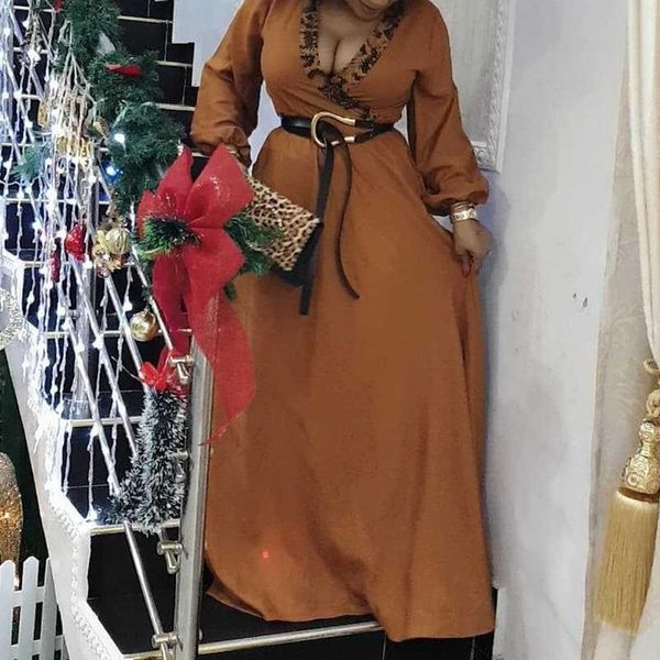 casual dresses leopard print long sleeve v-neck floor-length women elegant maxi office dress for ladies femme vestidos, Black;gray
casual dresses leopard print long sleeve v-neck floor-length women elegant maxi office dress for ladies femme vestidos, Black;gray