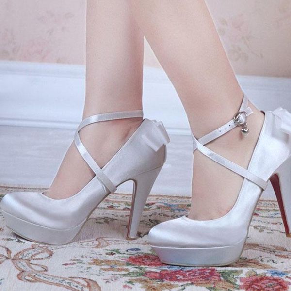 dress shoes spring high heel platform lady fashion banquet party for woman white champagne bridal wedding, Black
dress shoes spring high heel platform lady fashion banquet party for woman white champagne bridal wedding, Black