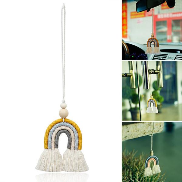 garden decorations rear view mirrior pendant handmade cotton rainbow tassel car diffuser hanging keychain interior decor for vehicle ednu888
garden decorations rear view mirrior pendant handmade cotton rainbow tassel car diffuser hanging keychain interior decor for vehicle ednu888