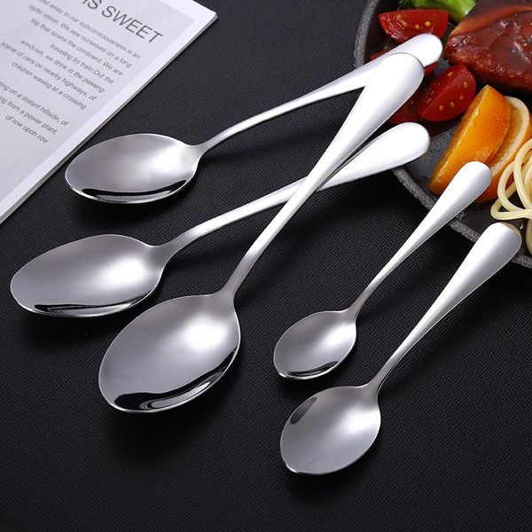 1pc coffee spoon stainless steel ice cream dessert spoon coffee stirring pointed dinnerware
1pc coffee spoon stainless steel ice cream dessert spoon coffee stirring pointed dinnerware