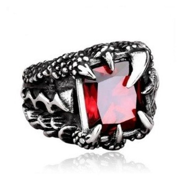 cluster rings red crystal punk retro skull ring for men biker jewelry gift, Golden;silver
cluster rings red crystal punk retro skull ring for men biker jewelry gift, Golden;silver