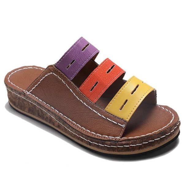 sandals slipper woman will code spelling color with fish mouth cool all-match, Black
sandals slipper woman will code spelling color with fish mouth cool all-match, Black
