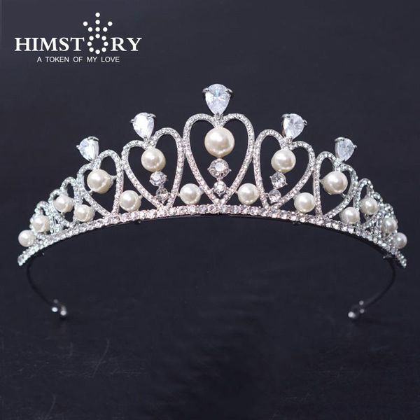 hair clips & barrettes himstory princess austrian crystals pearl crown bridal wedding jewelry accessories, Golden;silver
hair clips & barrettes himstory princess austrian crystals pearl crown bridal wedding jewelry accessories, Golden;silver