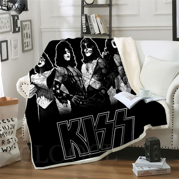 cloocl pop metal kiss band 3d print casual style air conditioning blanket teens bedding throw blankets plush quilt
cloocl pop metal kiss band 3d print casual style air conditioning blanket teens bedding throw blankets plush quilt
