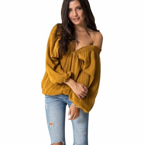 women's t-shirt sale women lantern long sleeve spring autumn ladies fashion loose v neck ruffle blouse casual wild t-shirts d30, White
women's t-shirt sale women lantern long sleeve spring autumn ladies fashion loose v neck ruffle blouse casual wild t-shirts d30, White