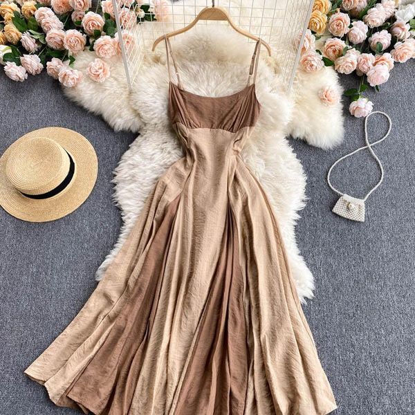 casual dresses women's fashion seaside holiday summer a-line dress 2021 hit color square collar sleeveless vestido de mujer s436, Black;gray
casual dresses women's fashion seaside holiday summer a-line dress 2021 hit color square collar sleeveless vestido de mujer s436, Black;gray