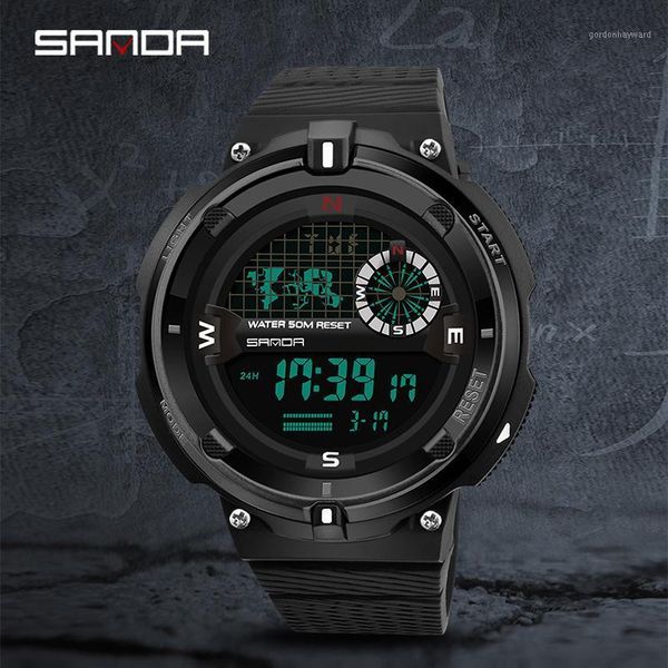 men watches 2021 led digital military watch sport alarm satch map clock male relogio masculino wristwatches, Slivery;brown
men watches 2021 led digital military watch sport alarm satch map clock male relogio masculino wristwatches, Slivery;brown