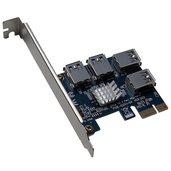 computer cables & connectors pci-e one to four usb3.0 interface expansion card multiplier hub adapter for mining miner btc devices 
computer cables & connectors pci-e one to four usb3.0 interface expansion card multiplier hub adapter for mining miner btc devices