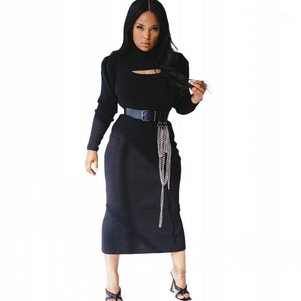 black ribbed spaghetti strap dress women winter sleeveless mid calf with cape 2021 fashion office lady party vestidos casual dresses, Black;gray
black ribbed spaghetti strap dress women winter sleeveless mid calf with cape 2021 fashion office lady party vestidos casual dresses, Black;gray