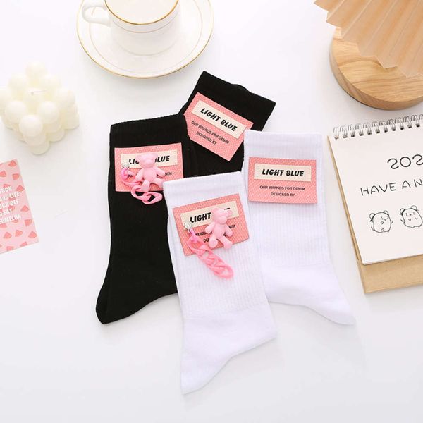 socks children in the tube tide brand cotton socks long bear cartoon animation white, Black;white
socks children in the tube tide brand cotton socks long bear cartoon animation white, Black;white