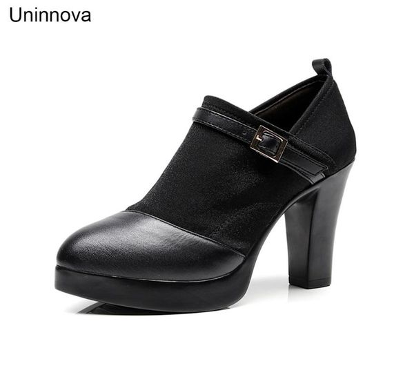 women platform super high heels ankle office lady elastic fabric winter warm shoes uninnova business pumps wp136, Black
women platform super high heels ankle office lady elastic fabric winter warm shoes uninnova business pumps wp136, Black