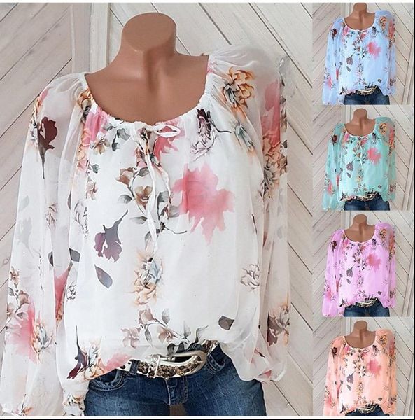 chiffon blouse women no lined shirts autumn casual slash neck bohemian long sleeve print blouse femme shirt, White
chiffon blouse women no lined shirts autumn casual slash neck bohemian long sleeve print blouse femme shirt, White