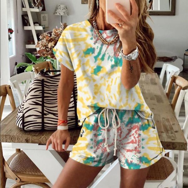 women's tracksuits 2021 summer drawstring sets y2k tie-dye shorts suits panelled print tracksuit short sleeve o-neck female t-shirts su, Gray
women's tracksuits 2021 summer drawstring sets y2k tie-dye shorts suits panelled print tracksuit short sleeve o-neck female t-shirts su, Gray