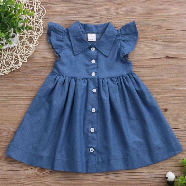 cute toddler baby kids girl dresses girls denim solid fly sleeve button princess summer sundress party dress clothes, Red;yellow
cute toddler baby kids girl dresses girls denim solid fly sleeve button princess summer sundress party dress clothes, Red;yellow