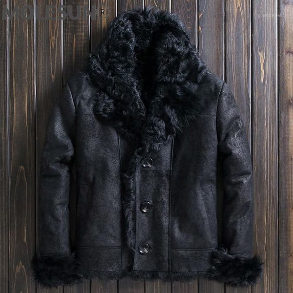men's leather & faux akoosun 2021 genuine sheepskin jackets for men winter jacket real sheep shearling coat male thick clothes veste lx, Black
men's leather & faux akoosun 2021 genuine sheepskin jackets for men winter jacket real sheep shearling coat male thick clothes veste lx, Black