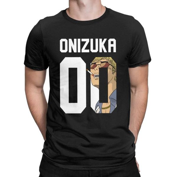 men's t-shirts great teacher onizuka for men women t shirts funny tees short sleeve crewneck cotton classic, White;black
men's t-shirts great teacher onizuka for men women t shirts funny tees short sleeve crewneck cotton classic, White;black