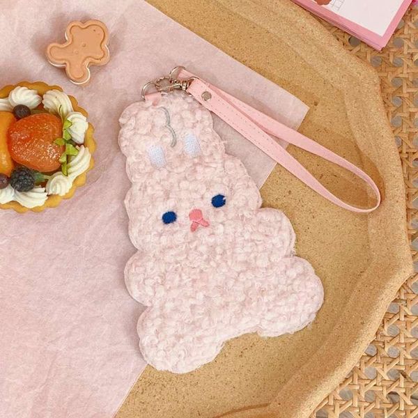card holders plush holder korea ins cute animal portable bus subway with rope access, Brown;gray
card holders plush holder korea ins cute animal portable bus subway with rope access, Brown;gray