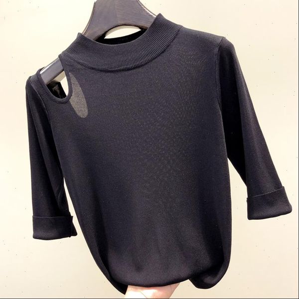 sueter mujer autumn winter sweater women off shoulder black white thin knitted korean version fashion pullover sweaters, White;black
sueter mujer autumn winter sweater women off shoulder black white thin knitted korean version fashion pullover sweaters, White;black