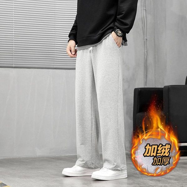 men's pants s-4xl plus velvet casual men warm fashion black/gray sweatpants streetwear loose straight mens winter trousers
men's pants s-4xl plus velvet casual men warm fashion black/gray sweatpants streetwear loose straight mens winter trousers