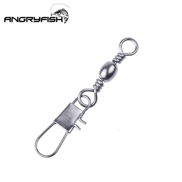 fishing hooks angryfisfishing connector pin bearing rolling swivel stainless steel with snap fishhook lure tackle accessorie
fishing hooks angryfisfishing connector pin bearing rolling swivel stainless steel with snap fishhook lure tackle accessorie