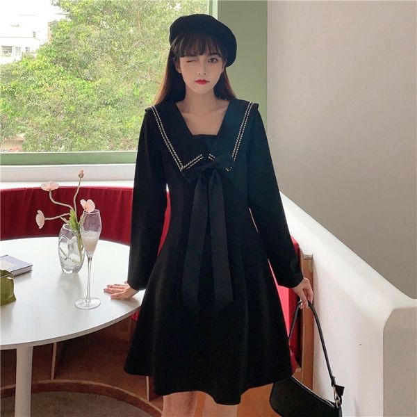 dressed plus size women's clothes black sister retro fat waist controlled short sleeve midi dress feminine fashion fairy 33vr, Black;gray
dressed plus size women's clothes black sister retro fat waist controlled short sleeve midi dress feminine fashion fairy 33vr, Black;gray