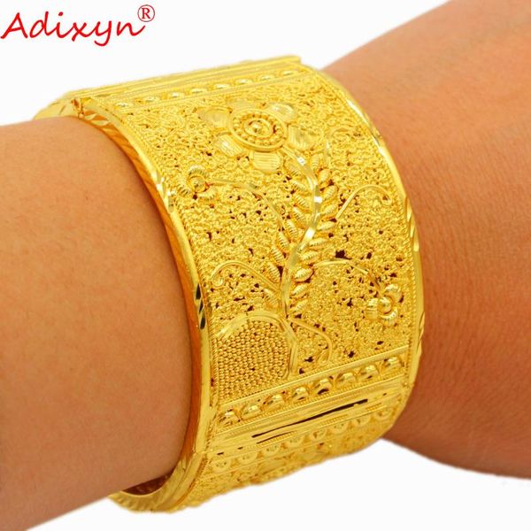 adixyn width flowers desigh bangles dubai gold color jewelry african women wedding gifts n03055 bangle, Black
adixyn width flowers desigh bangles dubai gold color jewelry african women wedding gifts n03055 bangle, Black