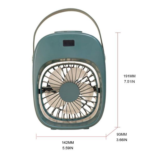 portable humidifier misting fan with 3 speeds air cooler rechargeable cordless 425b
portable humidifier misting fan with 3 speeds air cooler rechargeable cordless 425b
