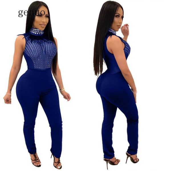 women's jumpsuits & rompers crystal diamond sheer mesh patchwork feather night party skinny jumpsuit women turtleneck sleeveless club o, Black;white
women's jumpsuits & rompers crystal diamond sheer mesh patchwork feather night party skinny jumpsuit women turtleneck sleeveless club o, Black;white