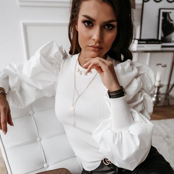 women's jumpsuits & rompers autumn women elegant puff sleeve high turtleneck long knitted office lady casual bodysuit jumpsuit, Black;white
women's jumpsuits & rompers autumn women elegant puff sleeve high turtleneck long knitted office lady casual bodysuit jumpsuit, Black;white
