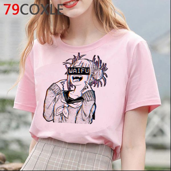 himiko toga t shirt women hentai senpai funny cartoon anime my hero academia waifu graphic tees plus size female, White
himiko toga t shirt women hentai senpai funny cartoon anime my hero academia waifu graphic tees plus size female, White