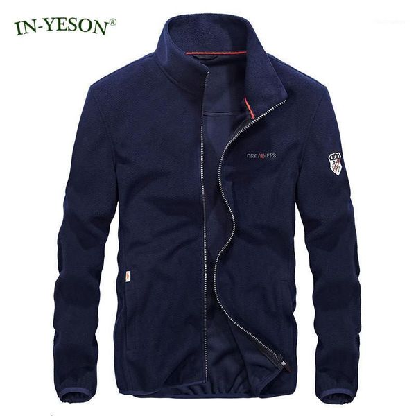 men's jackets brand clothing in-yeson spring autumn fleece jacket men jaqueta masculina solid color zipper stand collar casual, Black;brown
men's jackets brand clothing in-yeson spring autumn fleece jacket men jaqueta masculina solid color zipper stand collar casual, Black;brown