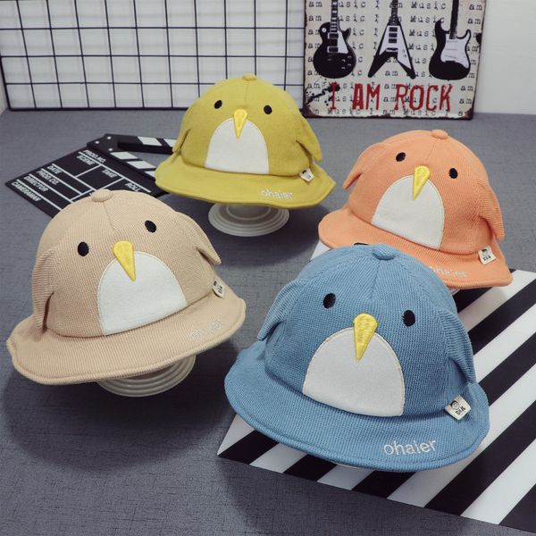 children's fisherman baby hat boys girls basin 5 months - 2 years old autumn and winter warm 1 children's penguin hat, Yellow
children's fisherman baby hat boys girls basin 5 months - 2 years old autumn and winter warm 1 children's penguin hat, Yellow
