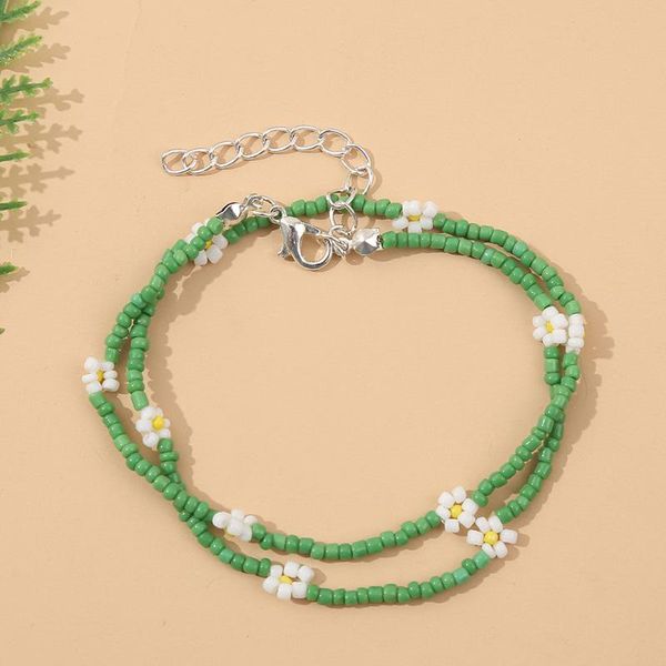 beaded, strands korean style female fashion green glass beads double layer charm bracelets for women cute white flower beaded handmade brace, Black
beaded, strands korean style female fashion green glass beads double layer charm bracelets for women cute white flower beaded handmade brace, Black