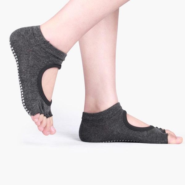sports socks 1 pair women yoga anti slip two toe sport cotton pilates sock ventilation ballet professiona quick-dry dance, Black
sports socks 1 pair women yoga anti slip two toe sport cotton pilates sock ventilation ballet professiona quick-dry dance, Black