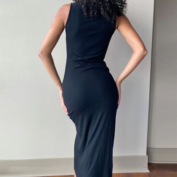 2021 new ribbed knit white v neck sleeveless split buttons up midi club es casual clothes for women vestidos rk2o, Black;gray
2021 new ribbed knit white v neck sleeveless split buttons up midi club es casual clothes for women vestidos rk2o, Black;gray