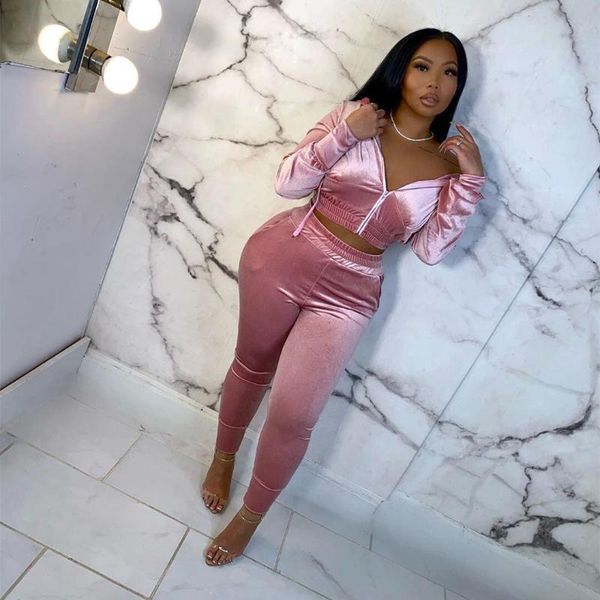 women's two piece pants sports velvet 2 sets womens outfits fall winter clothes zip up hoodie jackets and tracksuit, White
women's two piece pants sports velvet 2 sets womens outfits fall winter clothes zip up hoodie jackets and tracksuit, White