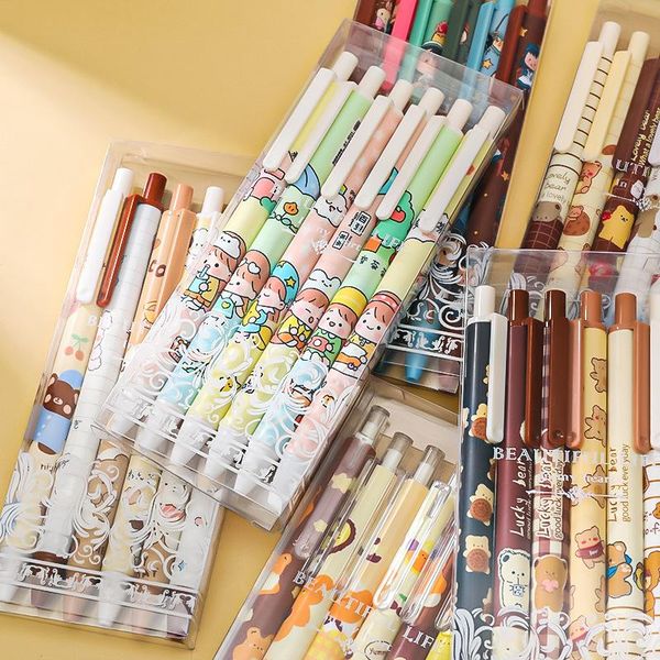 gel pens zoecor 6pc/lot kawaii pen set cute ballpoint 0.5mm black ink cartoon school student stationery supplies caneta
gel pens zoecor 6pc/lot kawaii pen set cute ballpoint 0.5mm black ink cartoon school student stationery supplies caneta