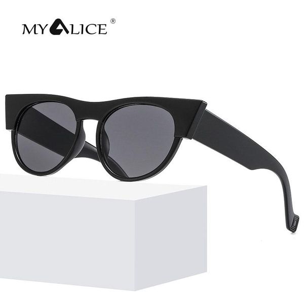 sunglasses myalice fashion women cat eye personality thick glasses beam outdoor tourism wholesale feminino uv400, White;black
sunglasses myalice fashion women cat eye personality thick glasses beam outdoor tourism wholesale feminino uv400, White;black