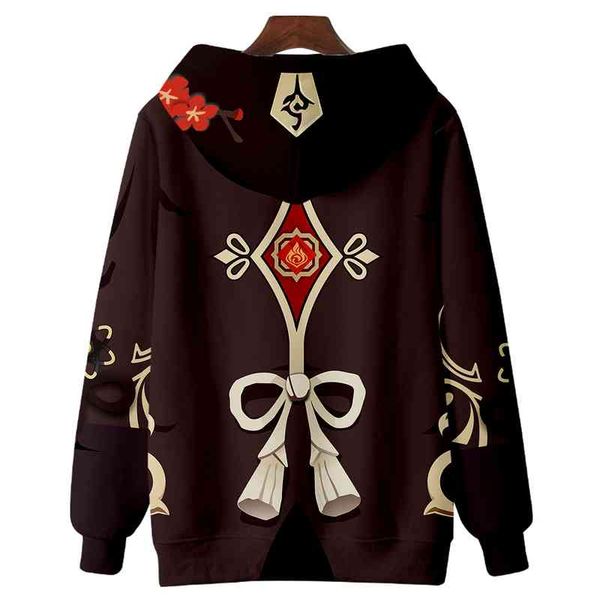 genshin impact zip-up hoodie hu tao cosplay 3d sweatshirts men wo hooded casual street clothing cartoon kids pullovers, Black
genshin impact zip-up hoodie hu tao cosplay 3d sweatshirts men wo hooded casual street clothing cartoon kids pullovers, Black